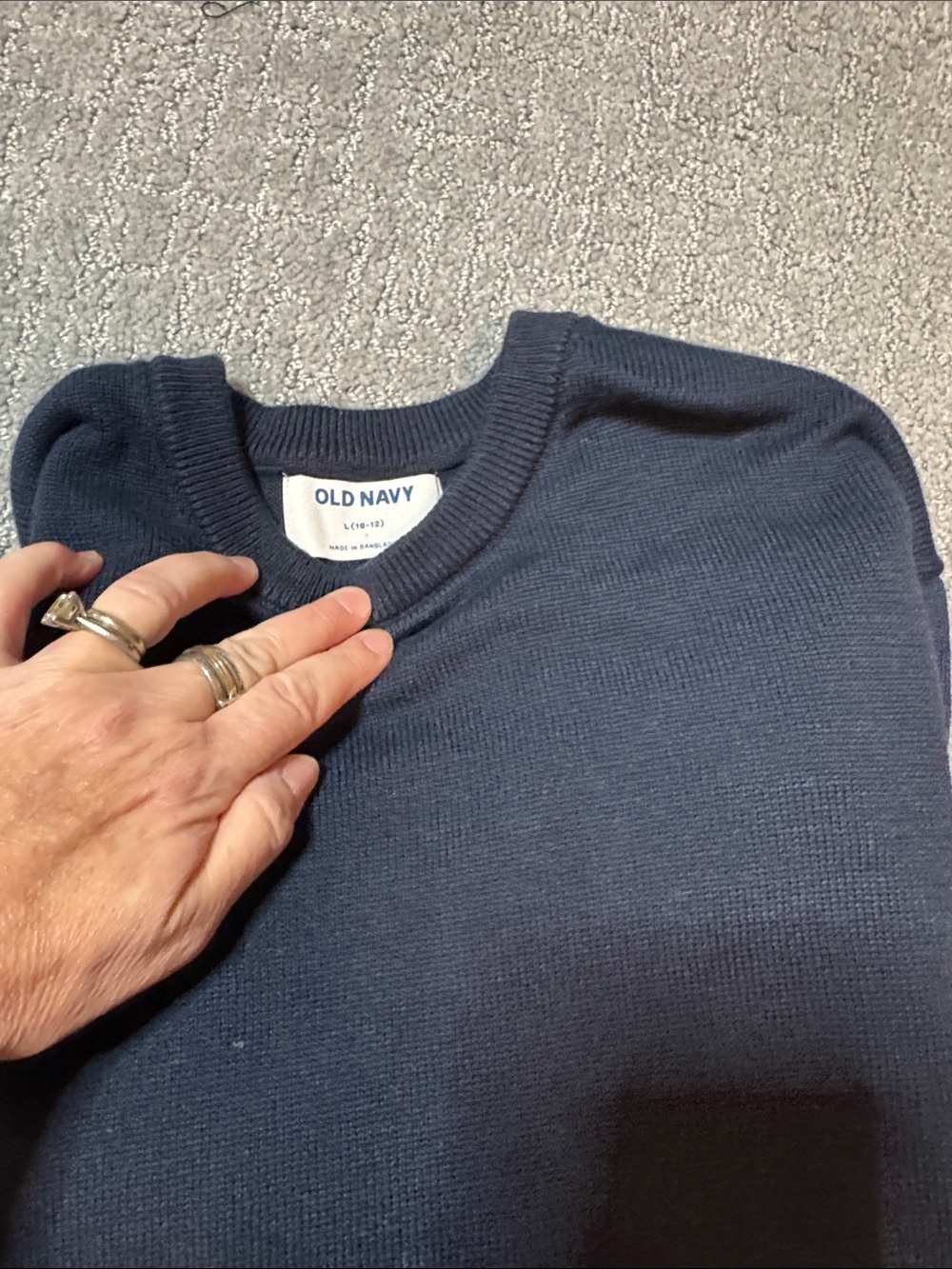Old Navy Boys Crewneck Sweater - Navy